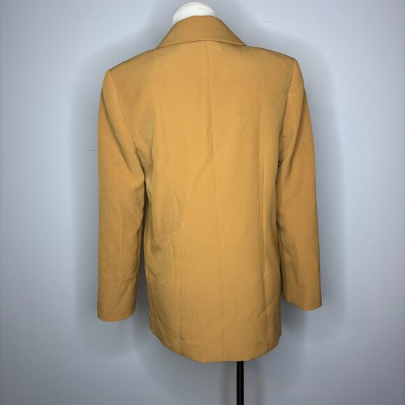 Open Edit - Tan Relaxed Fit Blazer - Picture 3 of 4